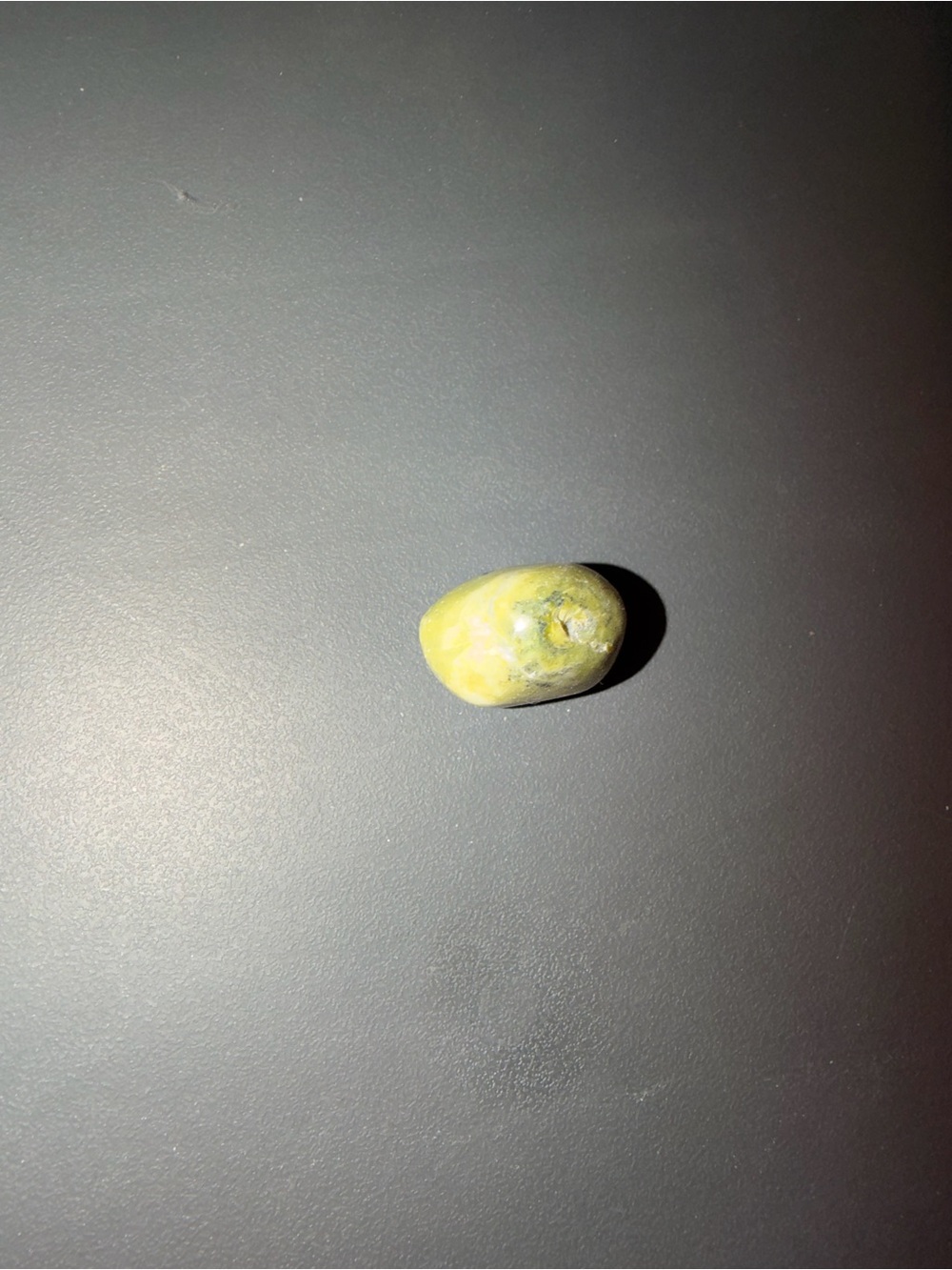 Natural Yellow Reptile Decoration Stone